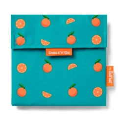 Bolsa reutilizable de tela Orange Snack'n'Go Fruits - Roll'eat