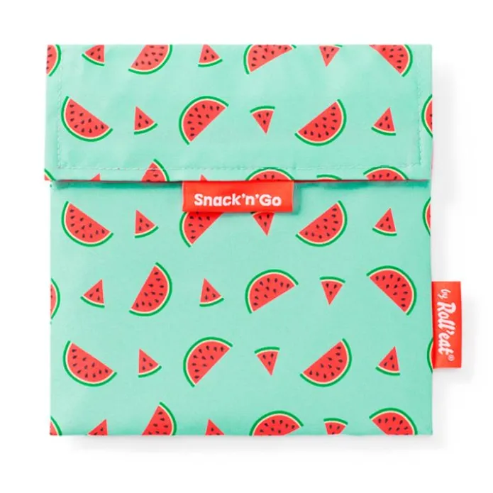 Bolsa reutilizable de tela Watermelon Snack'n'Go Fruits - Roll'eat