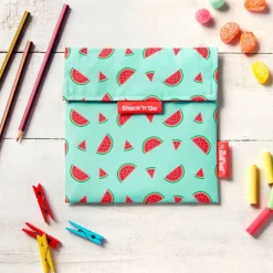 Bolsa reutilizable de tela Watermelon Snack'n'Go Fruits - Roll'eat