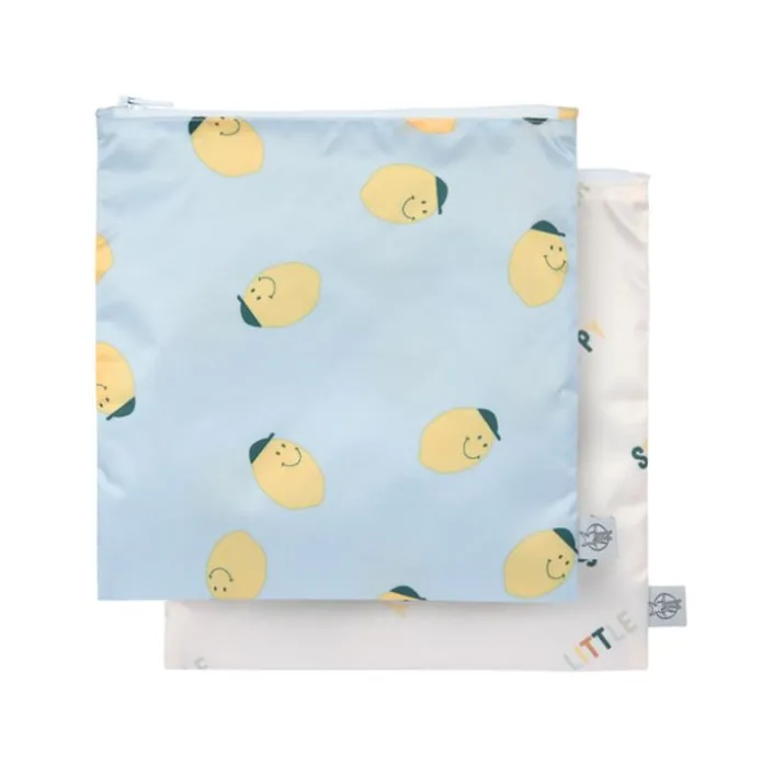 Bolsas impermeables pequeñas limones Happy Fruits 18 x 17 cm (2) - Lässig