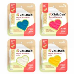 Bolsitas de plastilina natural glitter con purpurina (4) - ChildGen
