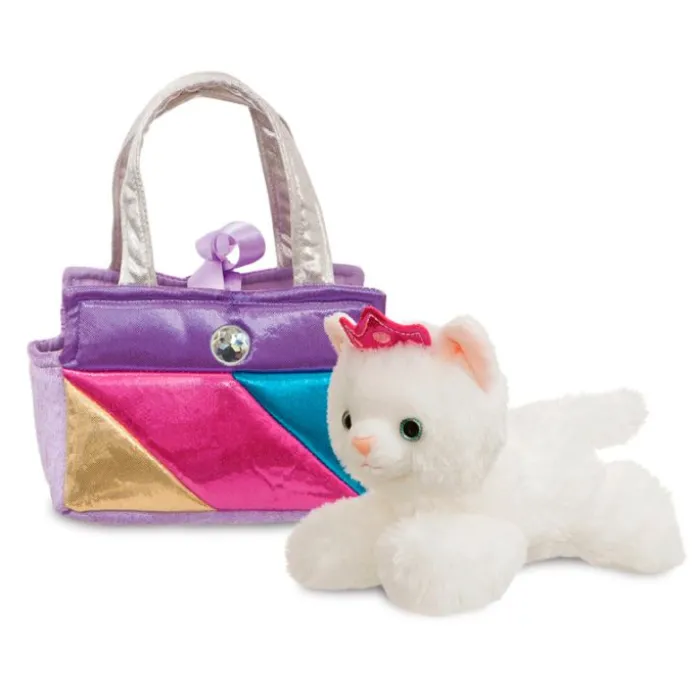 Bolso colores con peluche gato - Fancy Pals