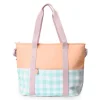Bolso nevera térmico Stripes Apricot - Monnëka