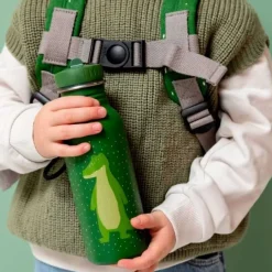 Botella acero inoxidable verde caimán 500 ml - Trixie