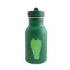 Botella acero inoxidable verde cocodrilo 350 ml - Trixie