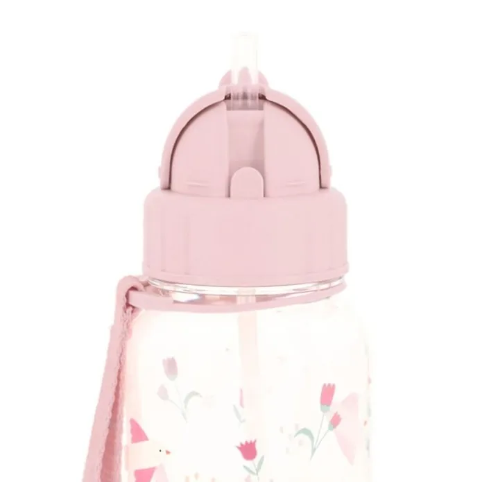 Botella de tritán con pajita Blossom Birds 500 ml - Tutete