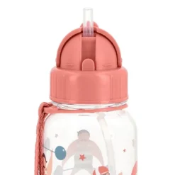 Botella de tritán con pajita Circus Show 500 ml - Tutete