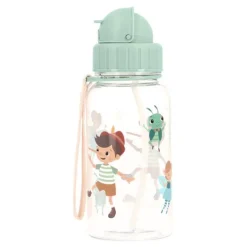 Botella de tritán con pajita Pinocho The Wooden Boy 500 ml - Tutete