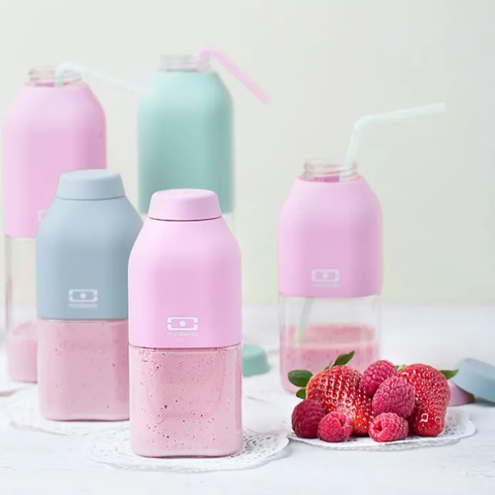 Botella ecológica rosa tritán (sin BPA) 330 ml - Monbento