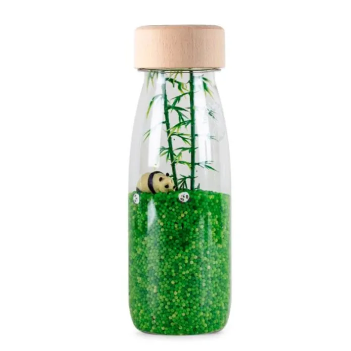 Botella sensorial sonido bolitas Panda Sound Bottle - Petit Boum