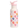 Botella térmica de acero inoxidable Corazones 500 ml - A Little Lovely Company