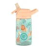 Botella térmica de acero inoxidable pajita bebé Wild Crew 350 ml - Cool Bottles