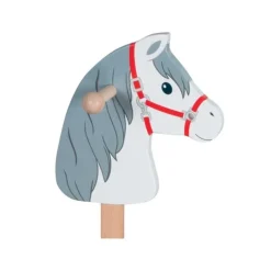 Caballo con palo y ruedas de madera Nubecita - Goki