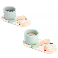 Cafetera de madera con accesorios - Janod