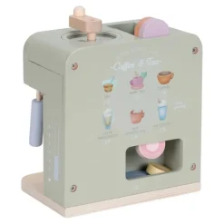 Cafetera de madera con accesorios - Little Dutch