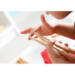 Caja de husos de madera - Montessori