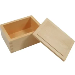 Caja de madera para perlas - Montessori