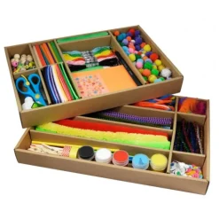 Caja de manualidades: 20 proyectos y 800 accesorios - Buki