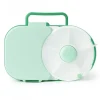 Caja para almuerzo y snacks giratoria Spinner verde menta - GöBe