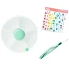 Caja para snacks giratoria Spinner verde menta - GöBe