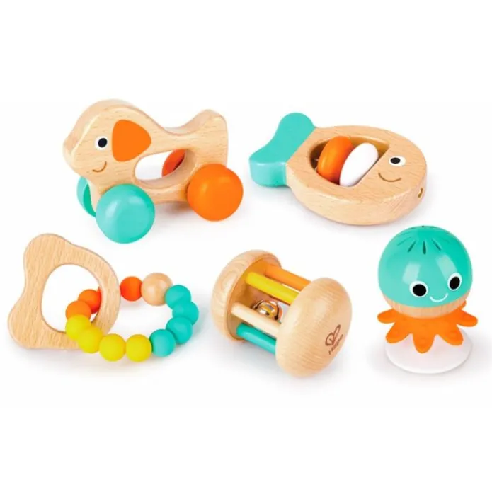 Caja regalo sensorial de madera +0 meses (5) - Hape