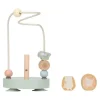Caja regalo sonajero, arrastre y looping de madera Safari Friends - Little Dutch