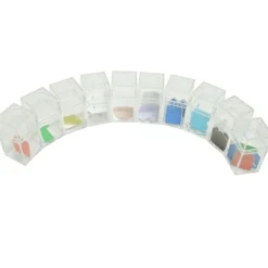 Cajas con flechas para cadenas cortas - Montessori