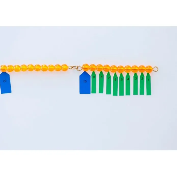 Cajas con flechas para cadenas de 100 y 1000 - Montessori