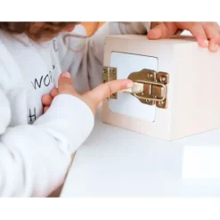 Cajas de madera con encajes y cierres Peekaboo (6) - Guidecraft