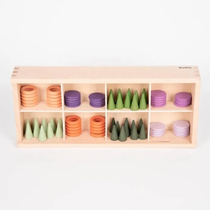 Cajas de madera para descubrir y clasificar (3) - Tickit
