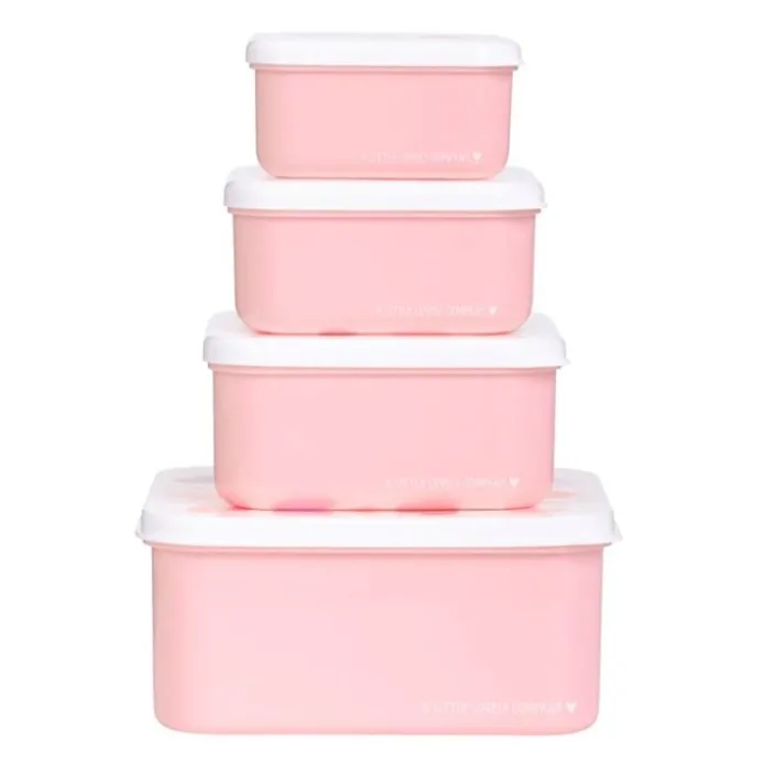 Cajas para almuerzo y snacks Corazones (4) - A Little Lovely Company