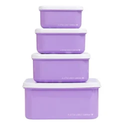 Cajas para almuerzo y snacks Unicornios (4) - A Little Lovely Company