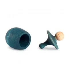 Cajita para tesoros de madera azul Little Things - Grapat