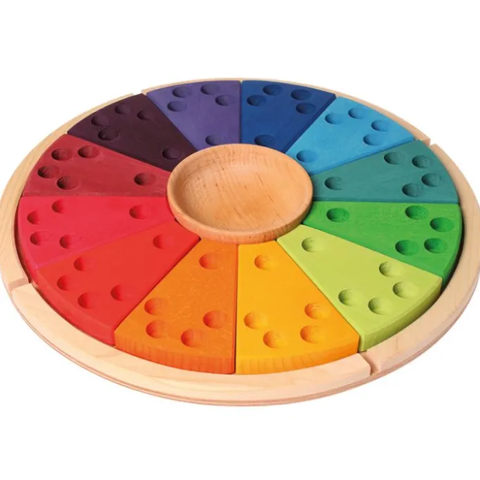 Calendario anual circular de madera - Grimm's