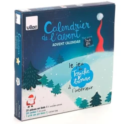 Calendario de adviento Navidad juego reconocimiento táctil Tocar y Encontrar - Vilac