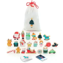 Calendario de adviento Navidad juego reconocimiento táctil Tocar y Encontrar - Vilac