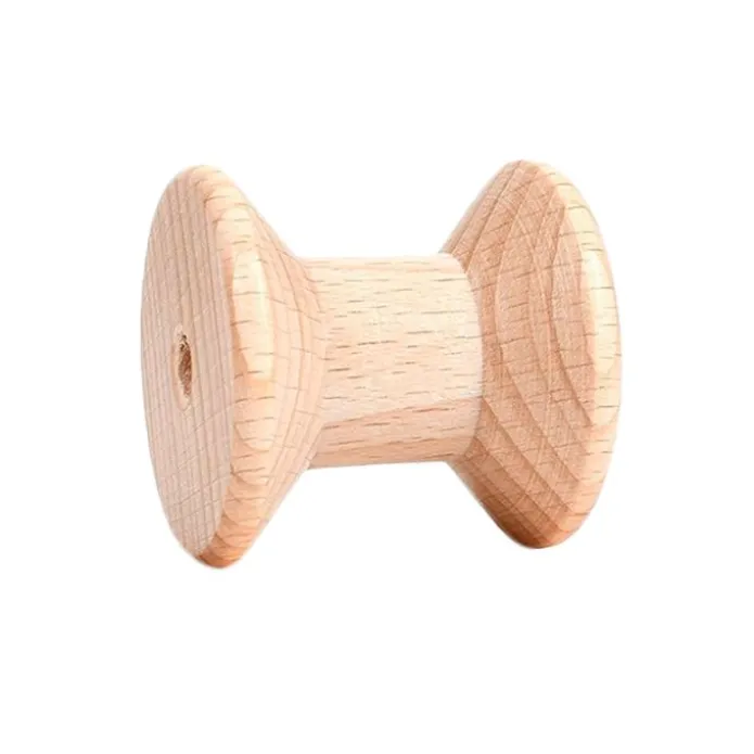 Carrete de madera natural 3 x 3,5 cm - TickiT
