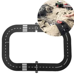 Carretera flexible con 16 piezas Expressway - Waytoplay