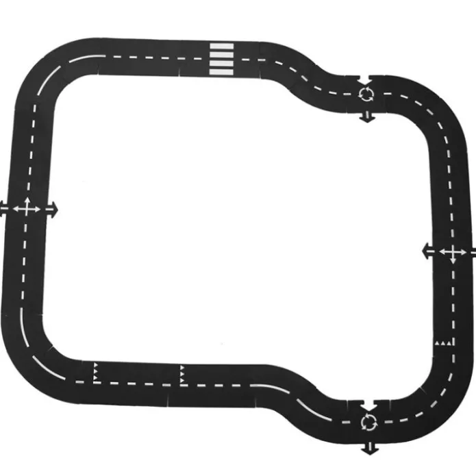 Carretera flexible con 24 piezas y 1 coche Highway - Waytoplay