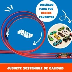 Carretera flexible y enrollable 4 metros - Roll&Race