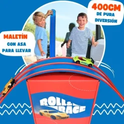 Carretera flexible y enrollable 4 metros - Roll&Race