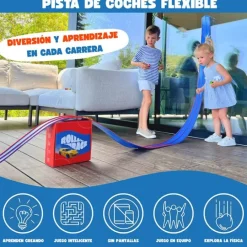 Carretera flexible y enrollable 4 metros - Roll&Race