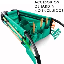 Carretilla de jardín de metal y tela - Hape
