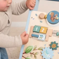 Carrito andador de madera con 8 actividades Amigos del Bosque - Little Dutch