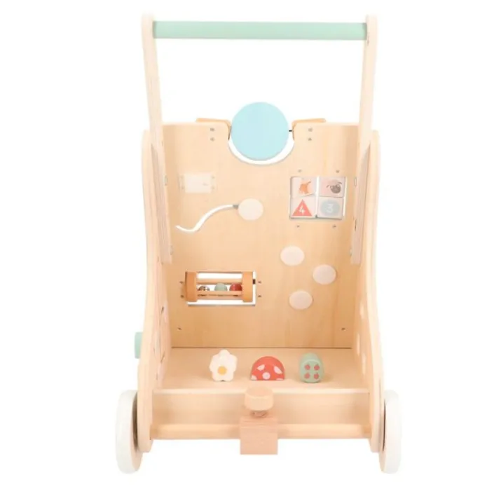 Carrito andador de madera con 8 actividades Seasons - Monnëka