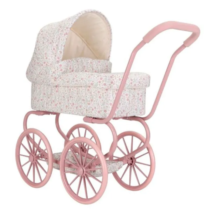 Carrito capazo para muñecas de metal - Little Dutch