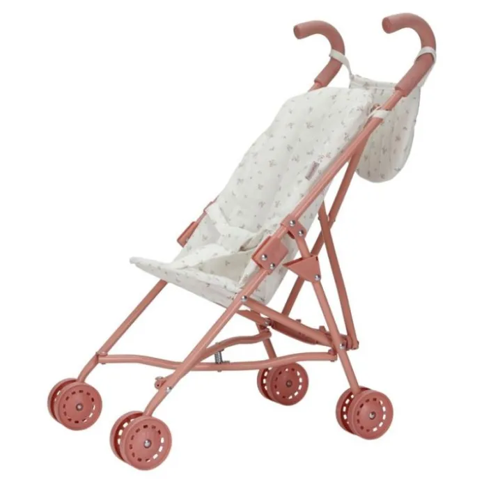 Carrito silleta para muñecas plegable con bolso - Little Dutch
