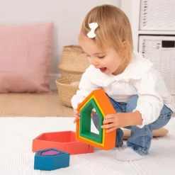 Casas de madera colores arcoíris (7) - Tickit