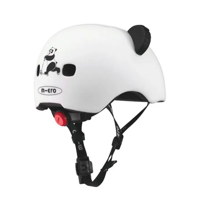 Casco oso panda con luces - Micro