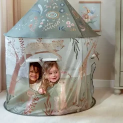 Casita de tela con túnel Safari Friends - Little Dutch